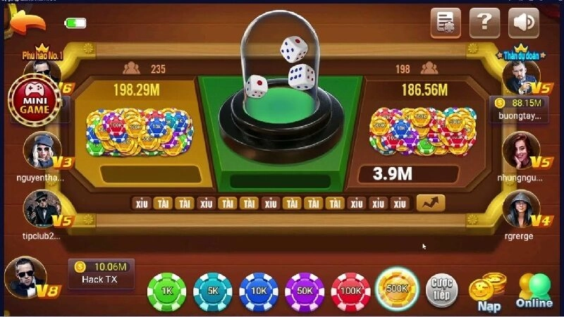 chơi tài xỉu online kiếm tiền 
